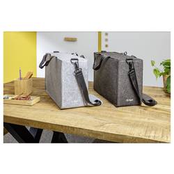 Sigel brašna na notebooky Desk Sharing Bag Workspace M/L | 45 x 28 x 15 cm Max. velikost: 40,6 cm (16) světle šedá