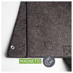 Sigel brašna na notebooky Desk Sharing Bag Workspace M/L | 45 x 28 x 15 cm Max. velikost: 40,6 cm (16) tmavě šedá
