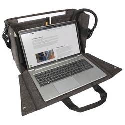 Sigel brašna na notebooky Desk Sharing Bag Workspace M/L | 45 x 28 x 15 cm Max. velikost: 40,6 cm (16) tmavě šedá