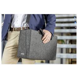Sigel brašna na notebooky Desk Sharing Bag Workspace M/L | 45 x 28 x 15 cm Max. velikost: 40,6 cm (16) tmavě šedá