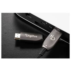 Digitus HDMI kabel Zástrčka HDMI-A 100 m černá AK-330126-1000-S 8K UHD, 4K UHD HDMI kabel