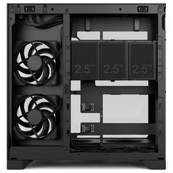 Fractal Design Geh Pop 2 Vision Black midi tower PC skříň černá 4 předinstalované ventilátory, prachový filtr, boční okno
