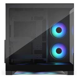 Fractal Design Geh Pop 2 Vision Black RG midi tower PC skříň černá 4 předinstalované LED ventilátory, prachový filtr, boční okno