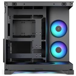 Fractal Design Geh Pop 2 Vision Black RG midi tower PC skříň černá 4 předinstalované LED ventilátory, prachový filtr, boční okno