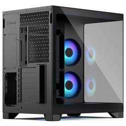 Fractal Design Geh Pop 2 Vision Black RG midi tower PC skříň černá 4 předinstalované LED ventilátory, prachový filtr, boční okno