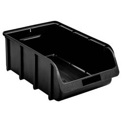 Hünersdorff 675500 Úložný box, stohovatelné, (š x v x h) 312 x 184 x 489 mm, černá, 1 ks