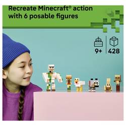 21592 LEGO® MINECRAFT Útok na kurník v poušti; stavebnice s pohyblivými figurkami LEGO LEGO Stein