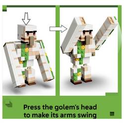 21592 LEGO® MINECRAFT Útok na kurník v poušti; stavebnice s pohyblivými figurkami LEGO LEGO Stein