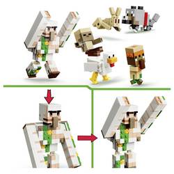 21592 LEGO® MINECRAFT Útok na kurník v poušti; stavebnice s pohyblivými figurkami LEGO LEGO Stein