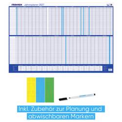 Franken PKU100227 psací podložka roční plán 2027 bílá, modrá (š x v) 910 mm x 610 mm 1 ks PKU100227