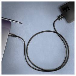 AXAGON Kabel USB-C USB 3.2 Gen1 USB-C ® zástrčka, USB Micro-B zástrčka 1 m černá pozlacené kontakty BUMM3-CM10AB