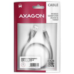 AXAGON Kabel USB-C USB 2.0 USB-A zástrčka, USB-C ® zástrčka 2 m černá BUCM-AM20AB