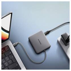 AXAGON HMC-5HL USB Hub 5 portů HDMI™, RJ45 USB 3.0 5 GBit/s UHD