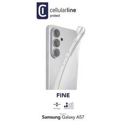 Cellularline zadní kryt na mobil Samsung Galaxy A57 5G transparentní odolné vůči nárazům FINECGALA57T