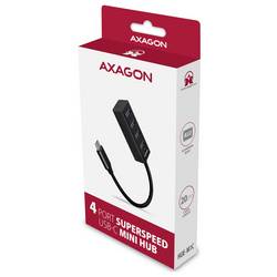 AXAGON HUE-M1C USB Hub 4 porty USB 3.0 USB 3.0 5 GBit/s