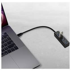 AXAGON HUE-M1C USB Hub 4 porty USB 3.0 USB 3.0 5 GBit/s