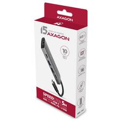 AXAGON HMC-5G2 USB Hub 4 porty USB 3.2 Gen2, HDMI 1.4a 5 GBit/s
