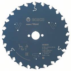 Bosch Accessories Expert for Wood 2608644022 pilový kotouč 165 x 20 x 1.6 mm Počet zubů (na palec): 24 1 ks