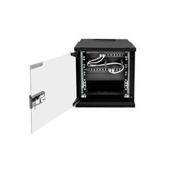 Digitus DN-49101 10 nástěnná rozváděcí skříň (š x v x h) 315 x 325 x 300 mm 6 U černá, černá (RAL 9005)