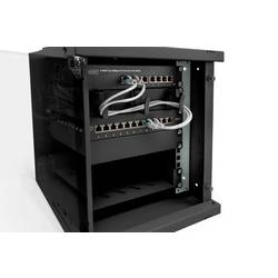 Digitus DN-49101 10 nástěnná rozváděcí skříň (š x v x h) 315 x 325 x 300 mm 6 U černá, černá (RAL 9005)