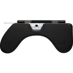 Contour Design RollerMouse RED Max + Armauflage myš, přenos USB, 6 tlačítko, 2800 dpi, černá, stříbrná