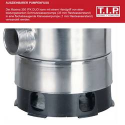 T.I.P. - Technische Industrie Produkte 30274 MAXIMA 350 I-PX DUO ponorné čerpadlo 20000 l/h 8 m