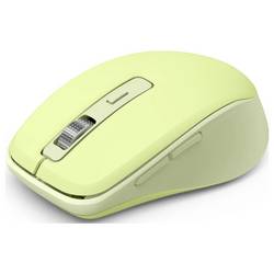 Hama WM-450 optická myš, přenos bezdrátový, 7 tlačítko, 1600 dpi, zelená