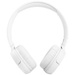 JBL Tune 510BT sluchátka otevřená (On Ear) Bluetooth® bílá headset, složitelná, Indikátor nabití, Vypnutí zvuku mikrofonu
