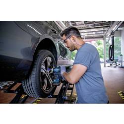Bosch Professional GDS 18V-330 HC solo aku šroubovák, aku rázový utahovák, 18 V Li-Ion bez akumulátoru, bez nabíječky, kufřík, vč. Bluetooth modulu , 06019L5001