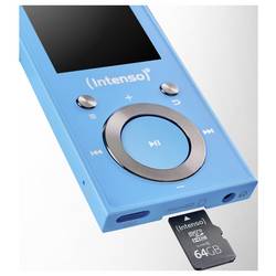 Intenso Music Walker MP3 přehrávač modrá