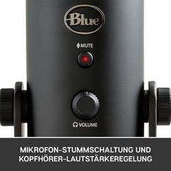 na stojanu PC mikrofon Blue Microphones Yeti Druh přenosu:kabelový, USB