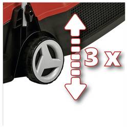 Einhell Power X-Change GE-CM 18/32 Li-Solo akumulátor Akumulátorová sekačka pojízdný, rukojeť T, zadní vyprazdňování, bez akumulátoru, bez nabíječky šířka