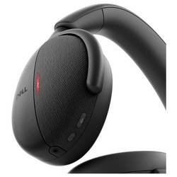 Dell WL7024 Headset otevřená (On Ear) Bluetooth® černá Potlačení hluku Tlačítko Microsoft Teams Počítače
