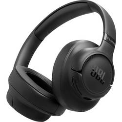 JBL Tune 780 sluchátka uzavřená (Over Ear) Bez kabelu, Bluetooth®, kabelová stereo černá Potlačení hluku, Redukce šumu mikrofonu složitelná, regulace