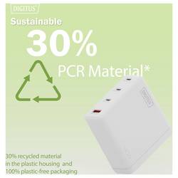Digitus DA-10305 USB nabíječka, 1x USB A , 3x USB-C®, 140 W, bílá