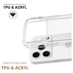JT Berlin JT BERLIN - BackCase Pankow Clear| Apple iPhone 17 Pro| transparent| 11153 Case Apple iPhone 17 Pro transparentní odolné vůči nárazům 11153