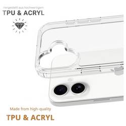 JT Berlin JT BERLIN - BackCase Pankow Clear| Apple iPhone 17| transparent| 11151 Case Apple iPhone 17 transparentní odolné vůči nárazům 11151