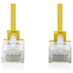 Digitus DK-1618-030S-Y RJ45 síťové kabely, propojovací kabely CAT 6 U/UTP 3 m žlutá 1 ks