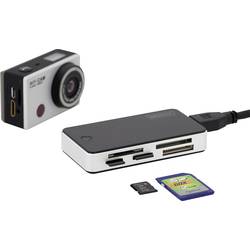 Digitus DA-70330-1 externí čtečka paměťových karet USB 3.0, USB-A černá/bílá