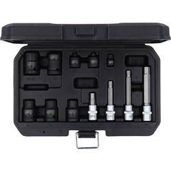 KS Tools 150.2400 Speciální sada nástrčných hlavic pro brzdové třmeny, 12 ks