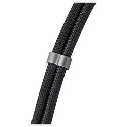 Intenso Kabel USB-C USB 2.0 USB-C ® zástrčka, USB-C ® zástrčka 1.65 m Černá šňůrka na mobilní telefon 7991000 datový kabel, nabíjecí kabel