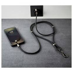 Intenso Kabel USB-C USB 2.0 USB-C ® zástrčka, USB-C ® zástrčka 1.65 m Černá šňůrka na mobilní telefon 7991000 datový kabel, nabíjecí kabel