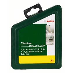 Bosch Accessories 2607019436 Promoline HSS sada spirálových vrtáku do kovu 13dílná 1.5 mm, 2 mm, 2.5 mm, 3 mm, 3.5 mm, 4 mm, 4.5 mm, 4.8 mm, 5 mm, 5.5 mm, 6