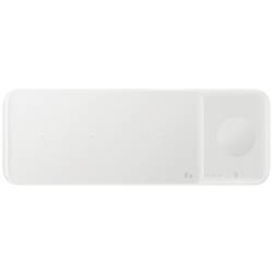 Samsung EP-P6300 Wireless Charger Trio indukční nabíjecí stanice, bezdrátová nabíječka, Rychlonabíječka, Magnetické připojení, Bezdrátové nabíjení Qi, bílá