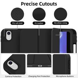 4Smarts Folio Case Basic obal na tablet Apple iPad Air 11 (M2, 2024) 27,9 cm (11) Pouzdro typu kniha černá