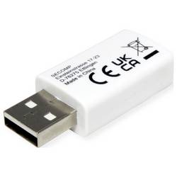 Value USB datový blokátor USB Typ A Data Blocker Adapter bílá pro bezpečné nabíjení přes USB 11.99.8332