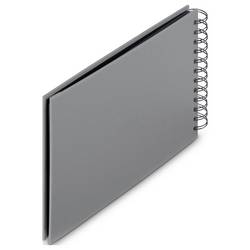 Hama Fine Art. 00009839 album se spirálovou vazbou (š x v) 240 mm x 170 mm šedá 50 Seiten