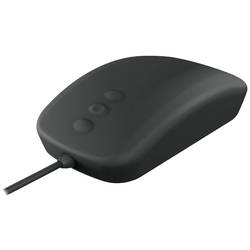 Contour Active Key AK-PMH3 Medical Mouse 3-Button Scroll infračervený myš, přenos kabelový, 3 tlačítko, 1000 dpi, černá