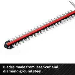 Einhell GC-CH 1846 Li Kit (1x2,0Ah) akumulátor nůžky na živý plot vč. nabíječky, + akumulátor 18 V Li-Ion 520 mm