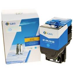 G&G Toner náhradní Lexmark 702HC/ 70C2HC0 kompatibilní azurová 3000 Seiten NT-FPL701XC